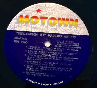 Various : Disc-O-Tech #1 (LP, Comp)