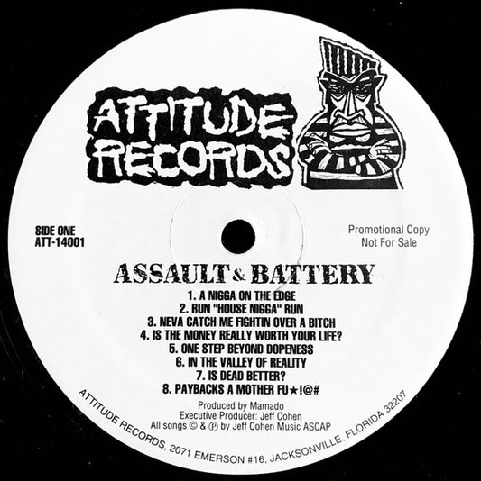Assault & Battery : Assault & Battery (LP, Promo)