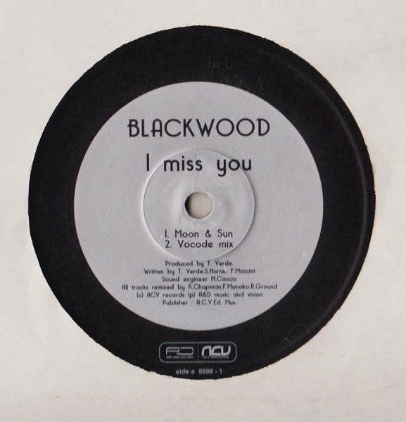 Blackwood : I Miss You (12")