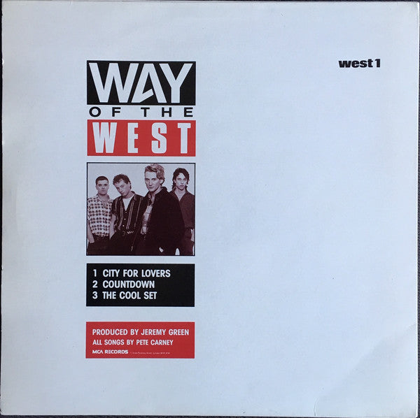 Way Of The West : City For Lovers (12")