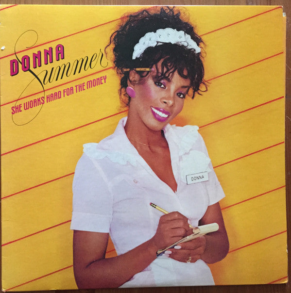 Donna Summer : She Works Hard For The Money (LP, Album, Hau)