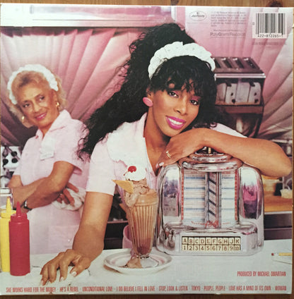Donna Summer : She Works Hard For The Money (LP, Album, Hau)
