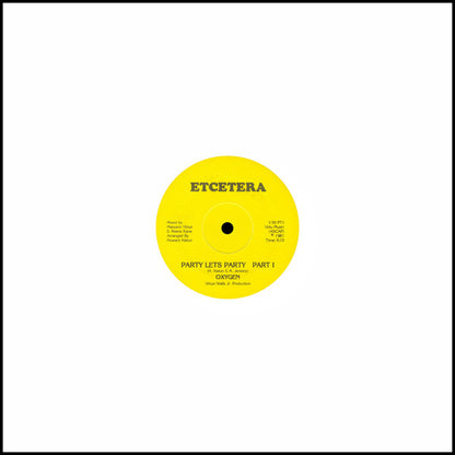 Oxygen (6) : Party Let's Party (12")