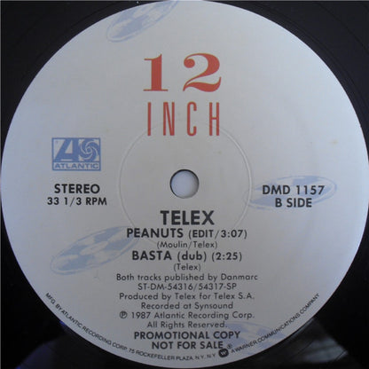 Telex : Peanuts (12", Promo, SP )