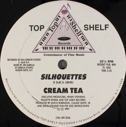 Cream Tea : Silhouettes / Don't Disappear (12")