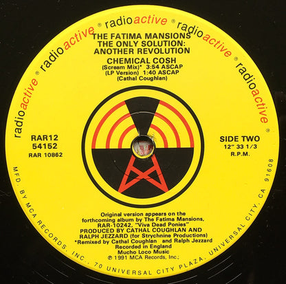 The Fatima Mansions : The Only Solution: Another Revolution (12")