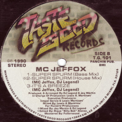 MC Jeffox : Super Spurm (12")