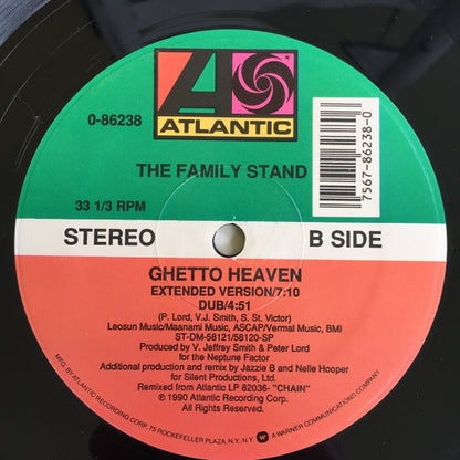 The Family Stand : Ghetto Heaven (12")