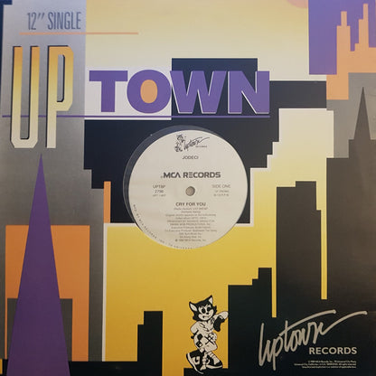 Jodeci : Cry For You (12", Single, Promo)