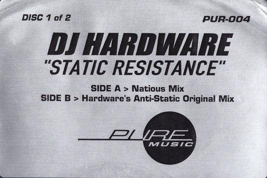 DJ Hardware : Static Resistance (Disc 1) (12")
