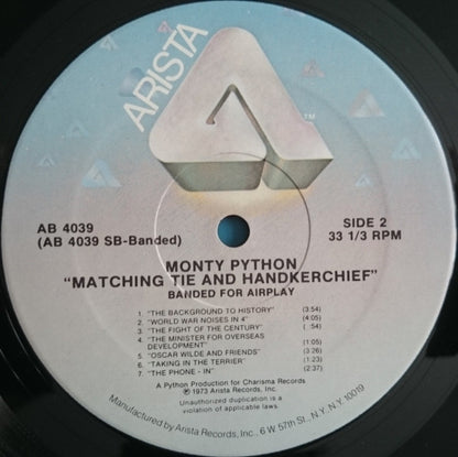 Monty Python : The Monty Python Matching Tie And Handkerchief (LP, Album, RE, Ban)