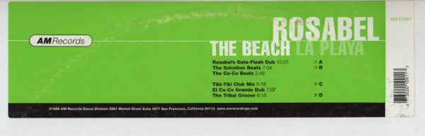 Rosabel : The Beach La Playa (2x12")
