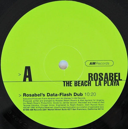 Rosabel : The Beach La Playa (2x12")