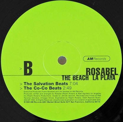 Rosabel : The Beach La Playa (2x12")