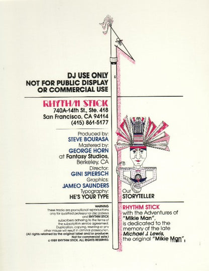 Various : Rhythm Stick 1-1 (2x12", Comp, Promo)