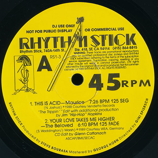 Various : Rhythm Stick 1-3 (2x12", Comp, Promo)