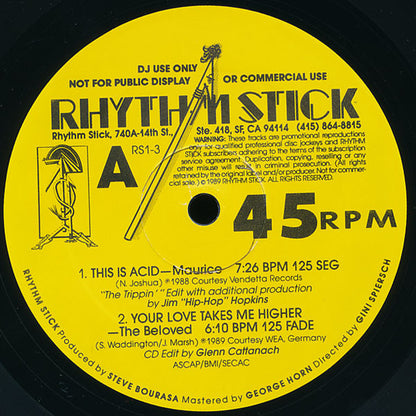 Various : Rhythm Stick 1-3 (2x12", Comp, Promo)