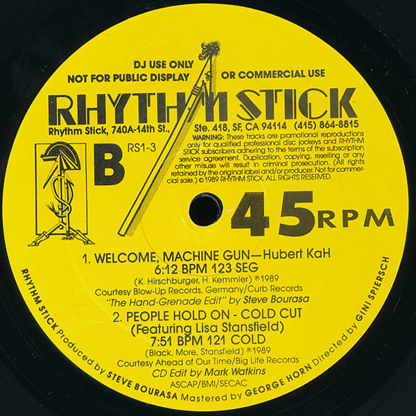 Various : Rhythm Stick 1-3 (2x12", Comp, Promo)