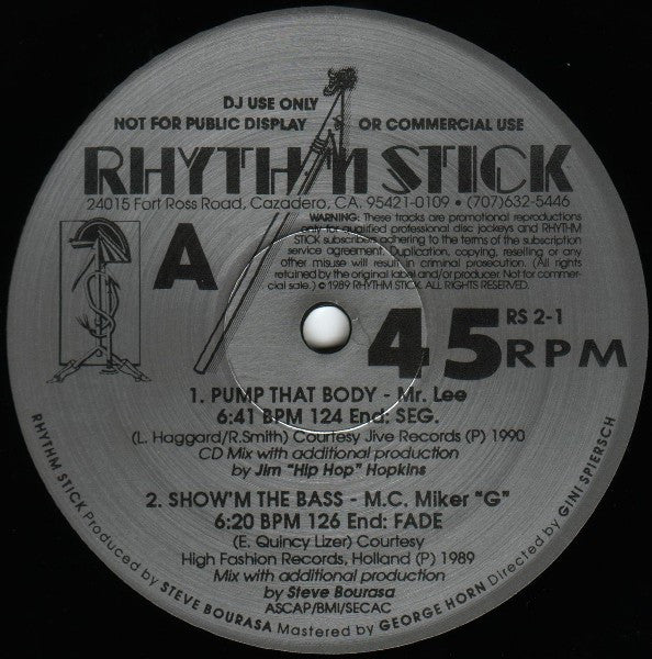 Various : Rhythm Stick 2-1 (2x12")