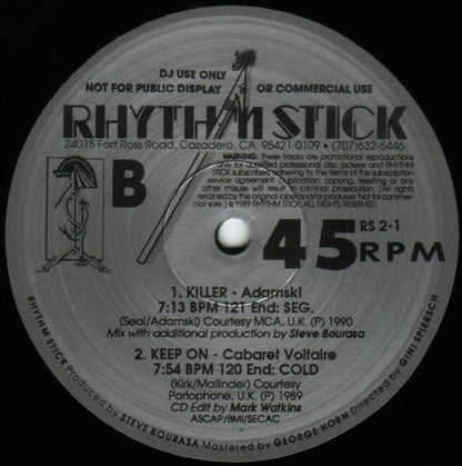 Various : Rhythm Stick 2-1 (2x12")