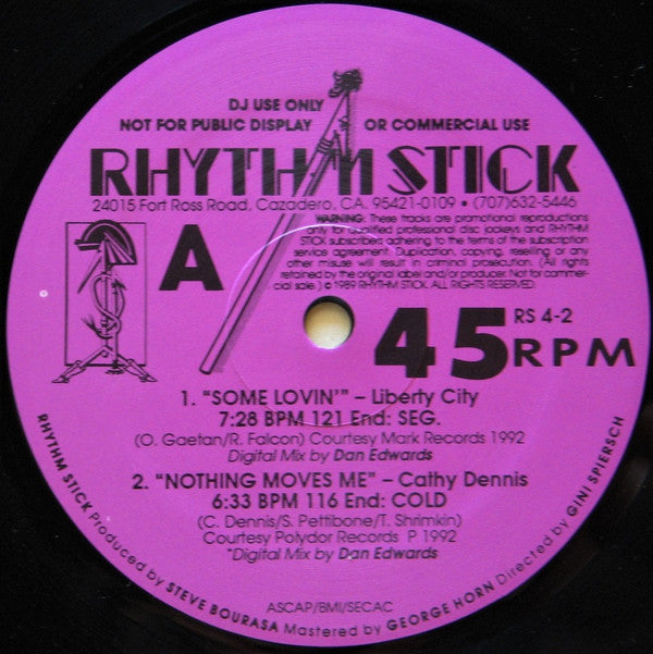 Various : Rhythm Stick 4-2 (2x12", Comp, Promo)
