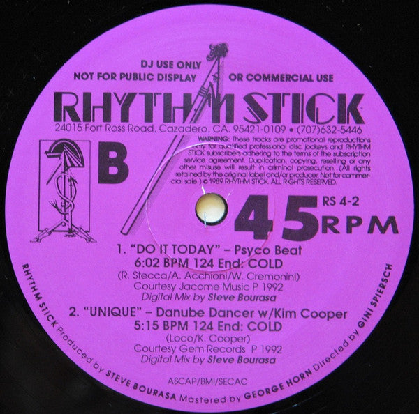 Various : Rhythm Stick 4-2 (2x12", Comp, Promo)