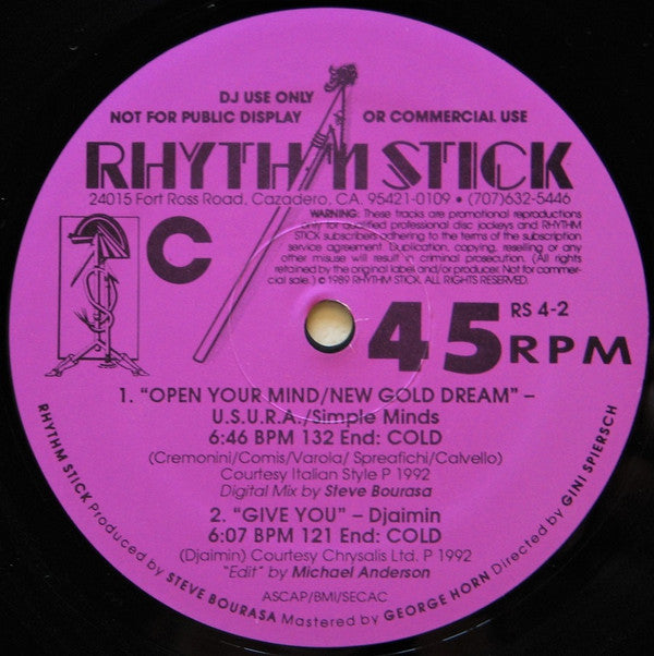 Various : Rhythm Stick 4-2 (2x12", Comp, Promo)