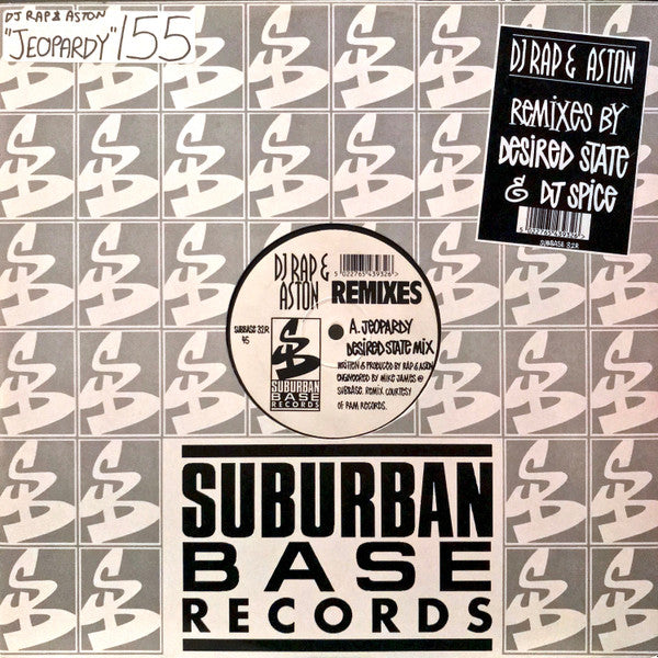 DJ Rap & Aston : Jeopardy (Remixes) (12")
