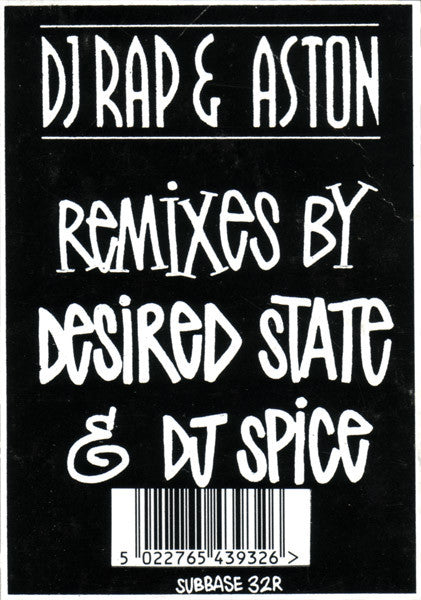 DJ Rap & Aston : Jeopardy (Remixes) (12")
