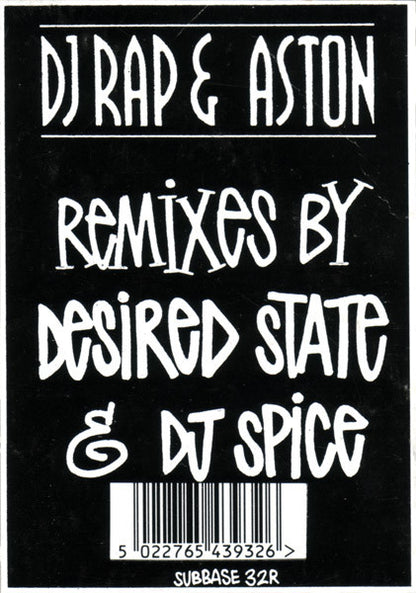 DJ Rap & Aston : Jeopardy (Remixes) (12")