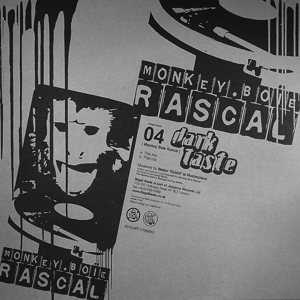 Monkey Boie Rascal : Dark Taste (12")