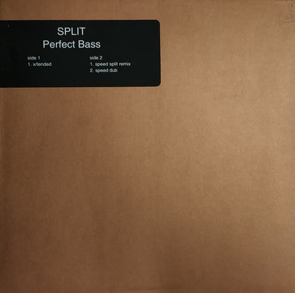 Split : Perfect Bass (12")