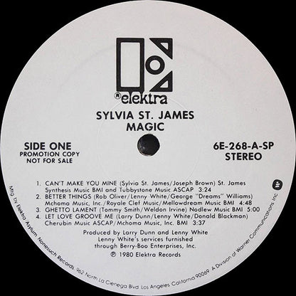Sylvia St. James : Magic (LP, Album, Promo)