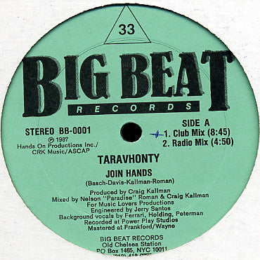 Taravhonty : Join Hands (12")