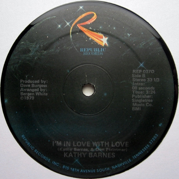 Kathy Barnes : Body Talkin' (12")