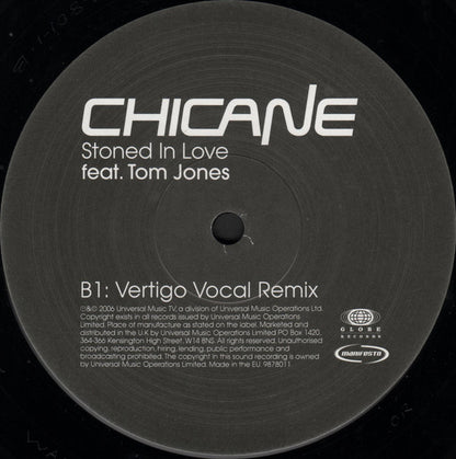Chicane Feat. Tom Jones : Stoned In Love (12")
