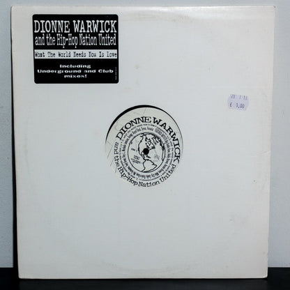 Dionne Warwick & The Hip-Hop Nation United : What The World Needs Now Is Love (12", Promo)