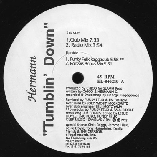 Hermann : Tumblin' Down (2x12")
