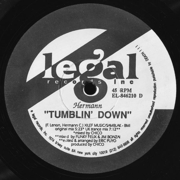 Hermann : Tumblin' Down (2x12")