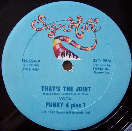 Funky 4 Plus 1* : That's The Joint (12")
