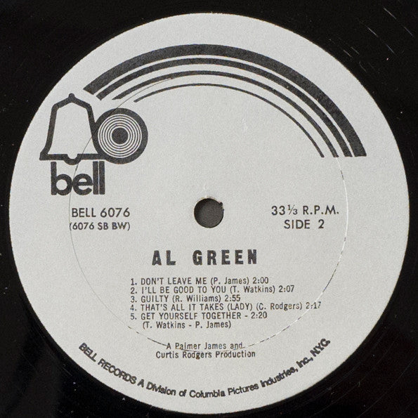 Al Green : Al Green (LP, Album, RE, Bes)