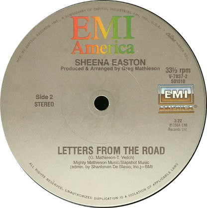 Sheena Easton : Strut (12", Single, Win)