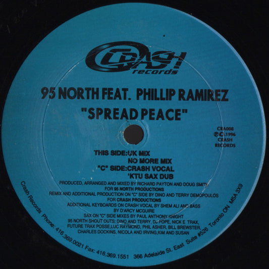 95 North Feat. Phillip Ramirez : Spread Peace (12")