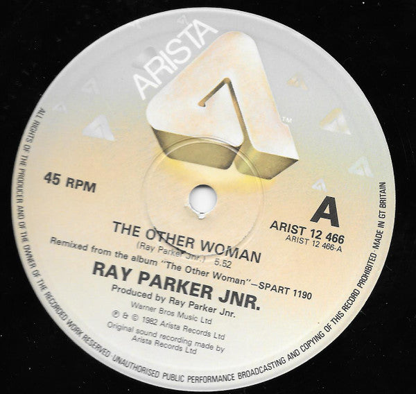 Ray Parker Jnr.* : The Other Woman (12", Single)