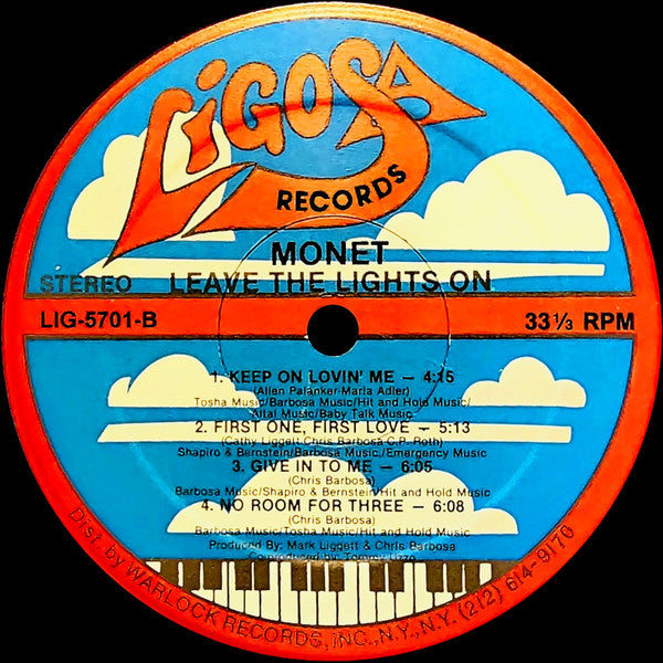 Monet : Leave The Lights On (LP, Album)
