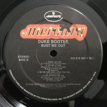 Duke Bootee : Bust Me Out (LP, Album)