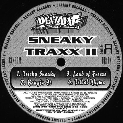 DJ Sneak : Sneaky Traxx II (12")