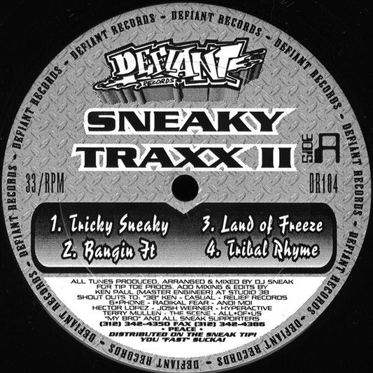DJ Sneak : Sneaky Traxx II (12")