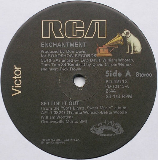 Enchantment : Settin' It Out (12")