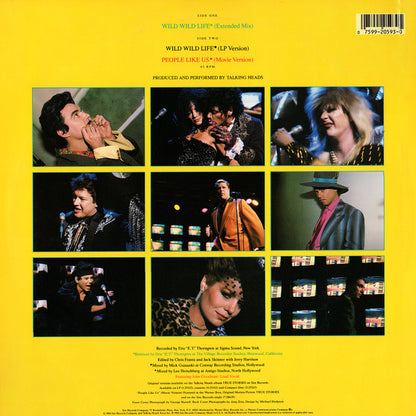 Talking Heads : Wild Wild Life (12", Maxi, All)